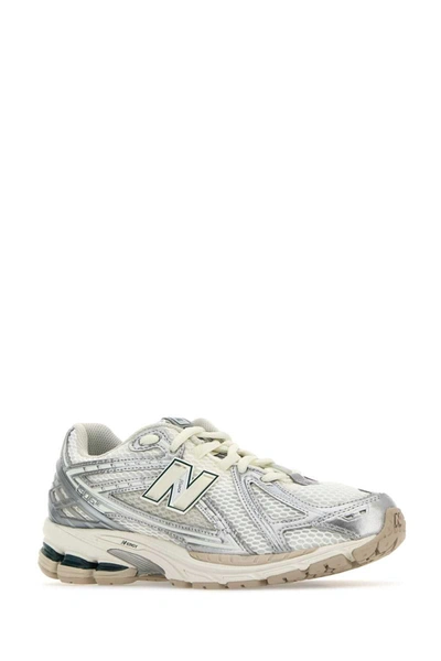 Shop New Balance Sneakers In Silmetoffwhi