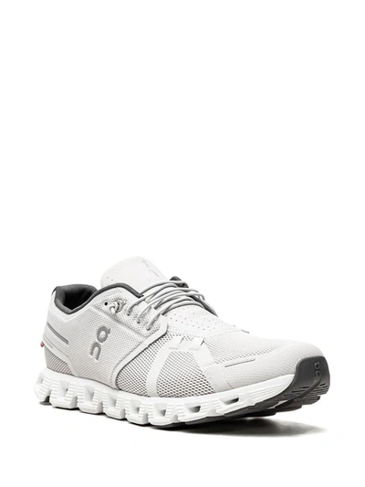 On Running Breathable Grey Performance Sneakers In Grey