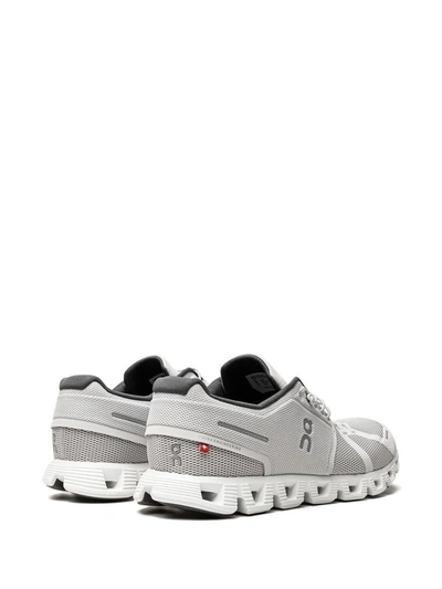 On Running Breathable Grey Performance Sneakers In Grey