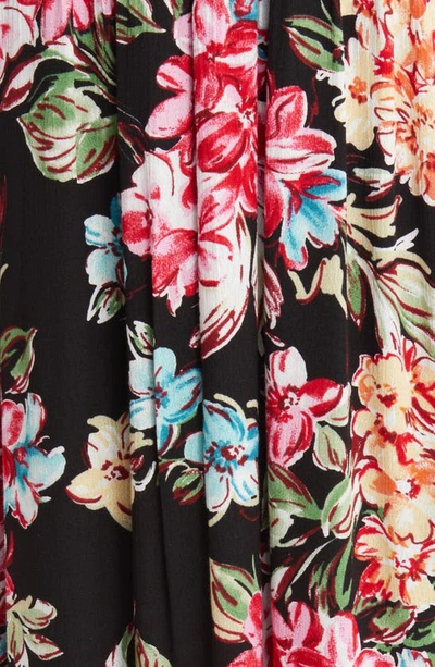 Shop Fraiche By J Kara Floral Smocked Waist Maxi Dress