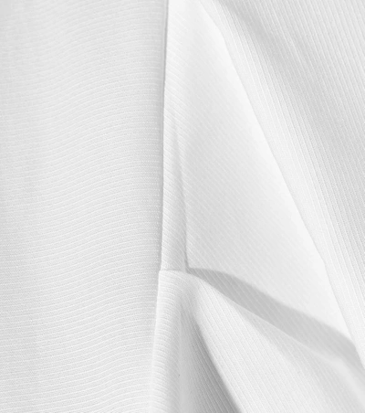 Shop Lanvin Ruffled Cotton Shirt In White