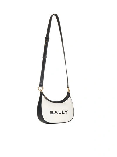Shop Bally Bags In Natural/black+oro