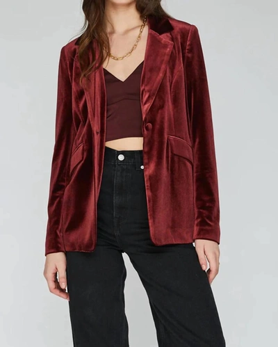 Shop Gentle Fawn Candace Jacket In Rum In Red