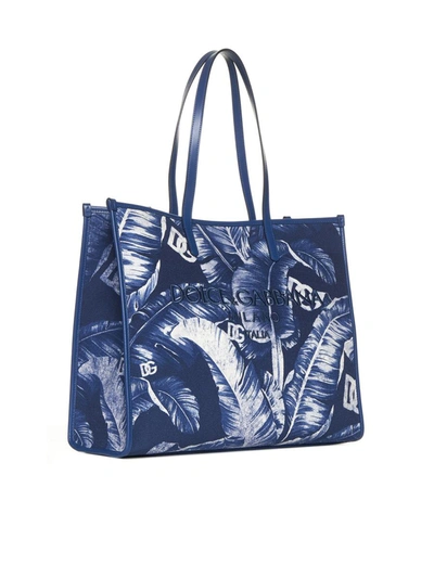 Shop Dolce & Gabbana Bags In Palme F Blu