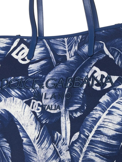 Shop Dolce & Gabbana Bags In Palme F Blu