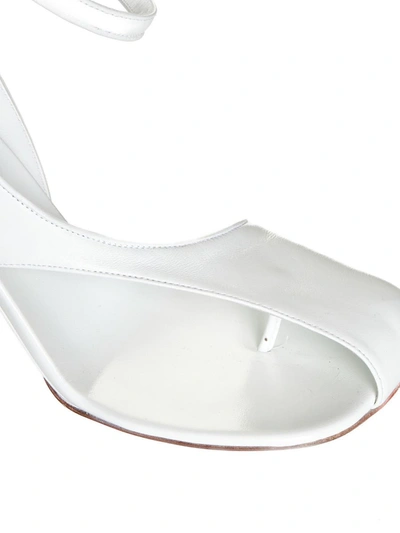 Shop Dries Van Noten Sandals In White