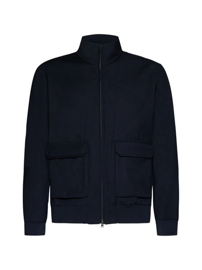 Shop Herno Coats In Blue