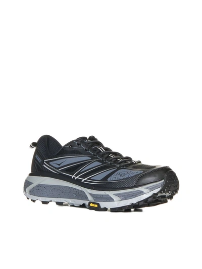 Shop Hoka Sneakers In Black / Castlerock