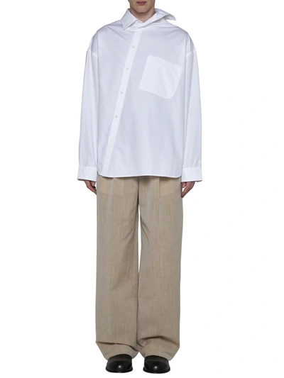 Shop Jacquemus Shirts In White