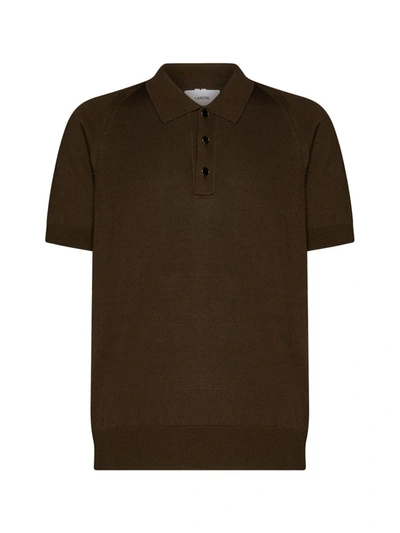 Shop Lardini Attitude T-shirts And Polos In Brown