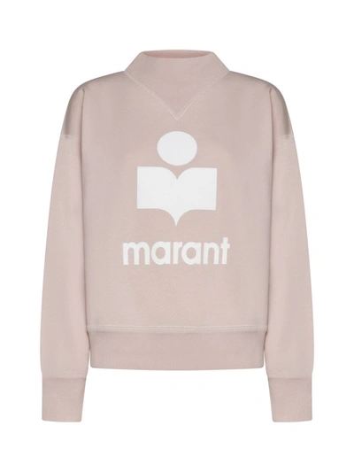 Shop Isabel Marant Étoile Marant Etoile Sweaters In Pearl Rose/ecru