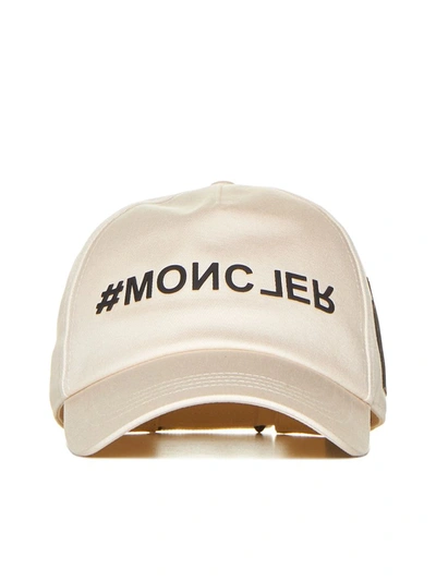 Shop Moncler Grenoble Hats In White