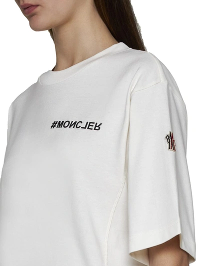 Shop Moncler Grenoble T-shirts And Polos In White
