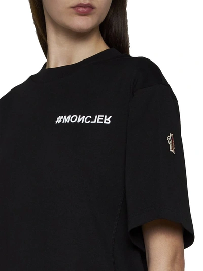 Shop Moncler Grenoble T-shirts And Polos In Black