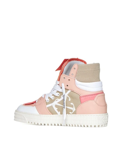 Shop Off-white Off White Sneakers In Pink White