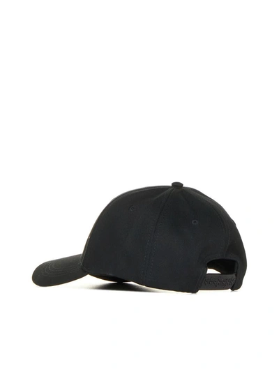 Shop Palm Angels Hats In Black Off White