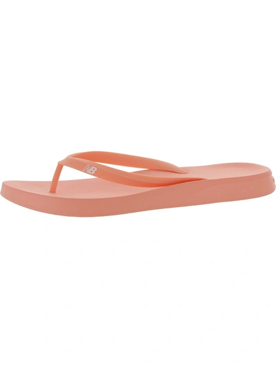 Shop New Balance 24v1 Mens Slip-on Thong Flip-flops In Pink