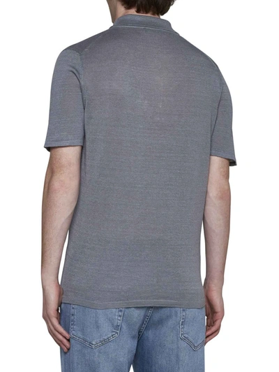 Shop Roberto Collina T-shirts And Polos In Grey