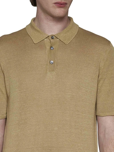Shop Roberto Collina T-shirts And Polos In Paglia