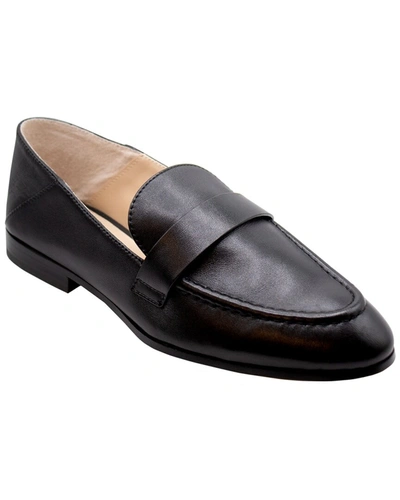 Shop Charles David Favorite Leather Loafer In Black
