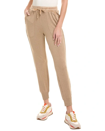 Shop Splendid Supersoft Bliss Jogger Pant In Brown