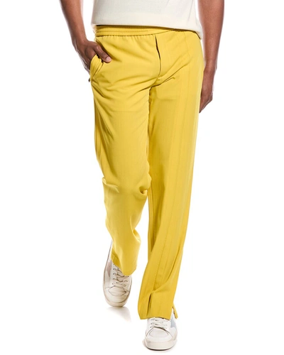 Shop Valentino Wool Pant In Yellow