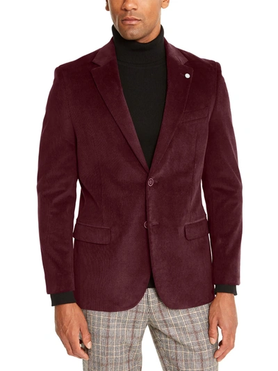 Shop Nautica Mens Corduroy Modern Fit Sportcoat In Red