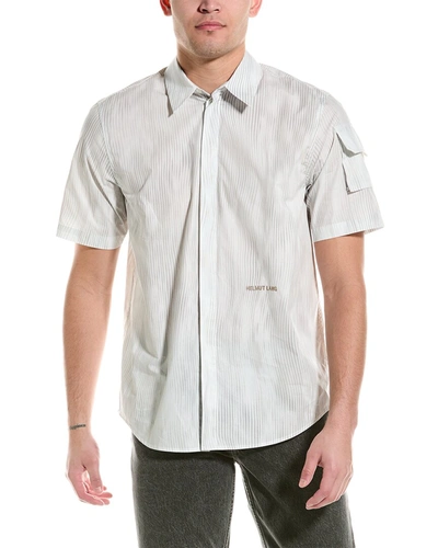 Shop Helmut Lang Printed Shirt In White
