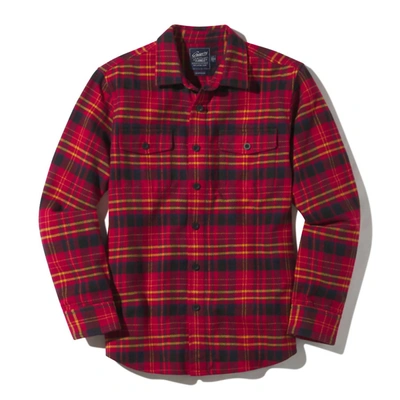 Shop Grayers Heritage Flannel In Multi In Red