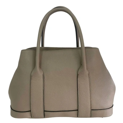 Two Amicis Lady Tote In Taupe In Beige