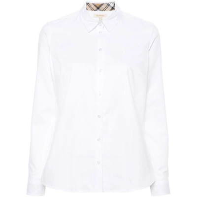 Shop Barbour Shirts In White