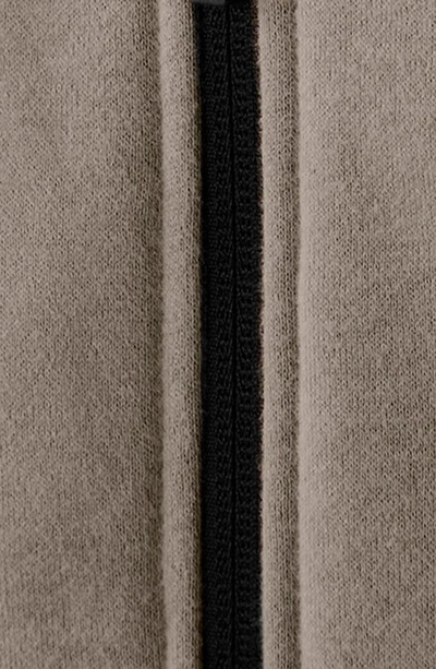 Beyond Yoga Every Body Cotton Blend Zip Hoodie In Birch