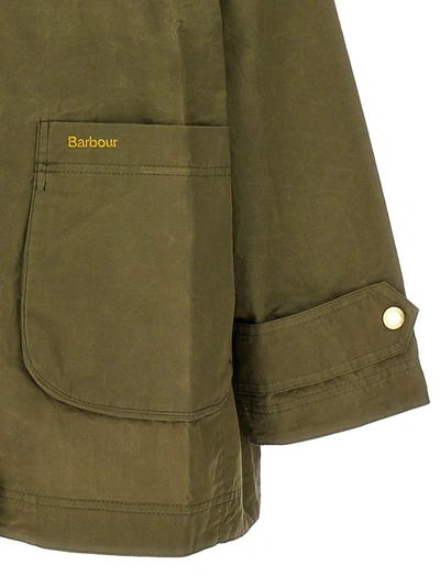 Shop Barbour 'hutton' Rain Jacket In Green