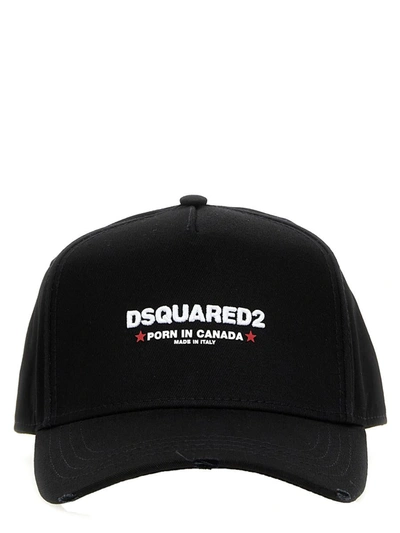 Shop Dsquared2 'rocco' Baseball Cap In Black