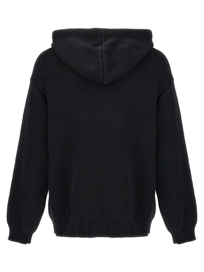 Shop Kenzo ' By Verdy' Hooded Sweater In White/black