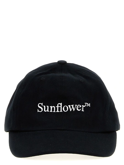 Shop Sunflower Logo Embroidery Cap In Black
