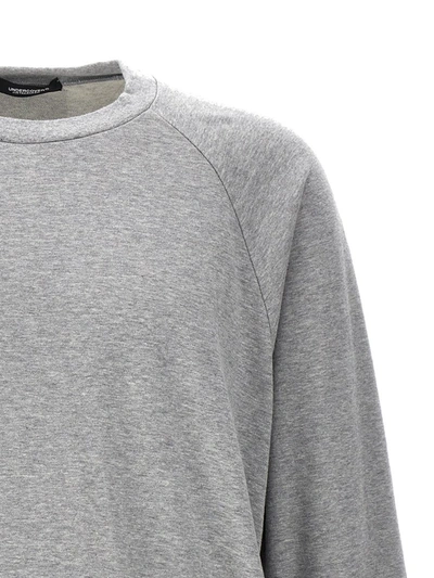 Shop Undercover 'chaos And Balance' Sweatshirt In Gray