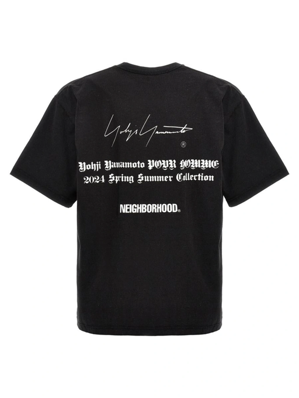 Yohji Yamamoto X Neighborhood Graphic-print Cotton T-shirt Yohji Yamamoto X Neighborhood Graphic-print Cotton T-shirt