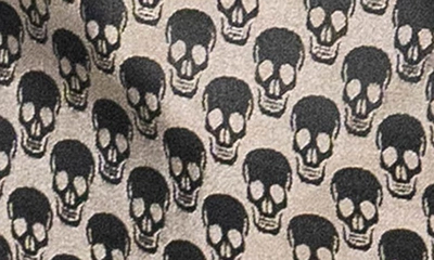 Maceoo Skullrepeat Brown Jacquard Blazer In Brown
