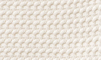 Shop Domani Home Herringbone Knit Baby Blanket In Cream