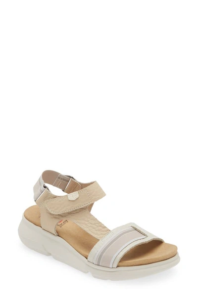 Shop On Foot 90502 Daytona Platform Sandal In Beige