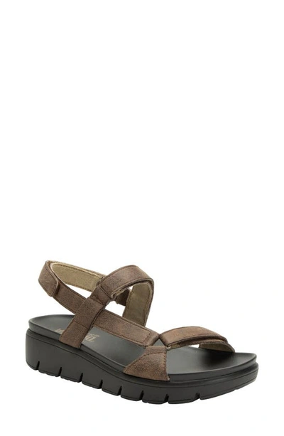 Shop Alegria By Pg Lite Henna Sandal In They Call Me Mellow Taupe
