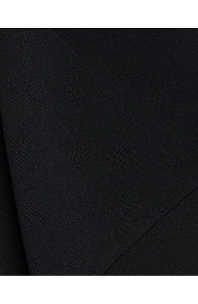 Shop Ted Baker Sharmay Scallop Body-con Midi Dress In Black