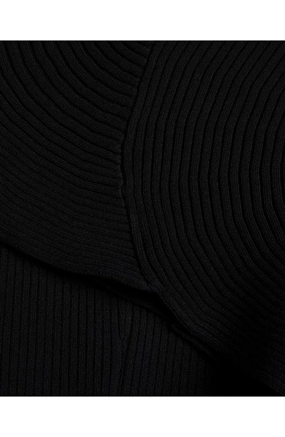 Shop Ted Baker Velena Rib Midi Skirt In Black