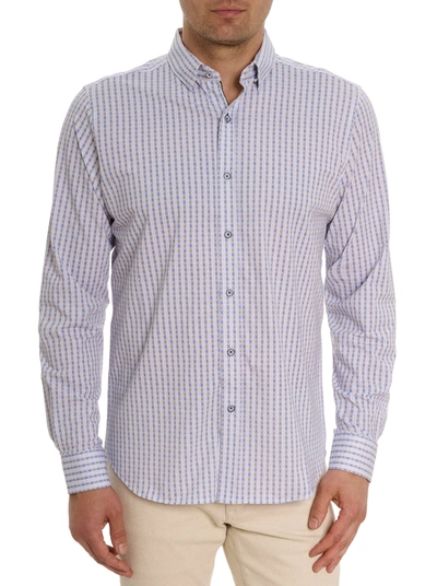 Shop Robert Graham Balix Motion Long Sleeve Knit Shirt In Multi