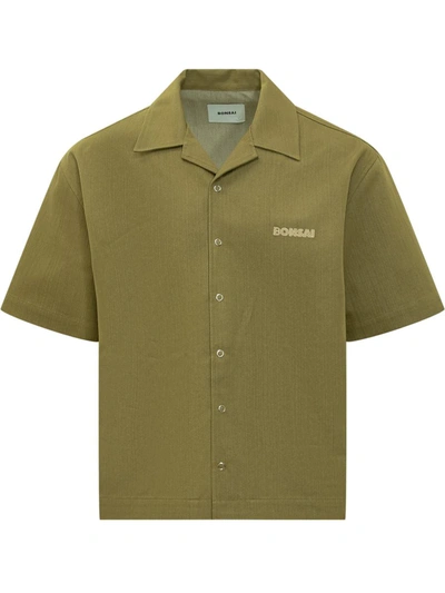 Shop Bonsai Oversize Fit Shirt In Green