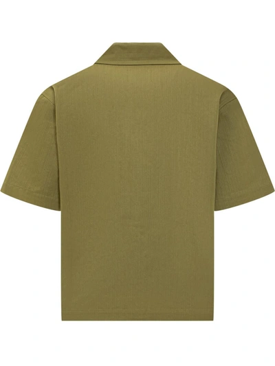 Shop Bonsai Oversize Fit Shirt In Green