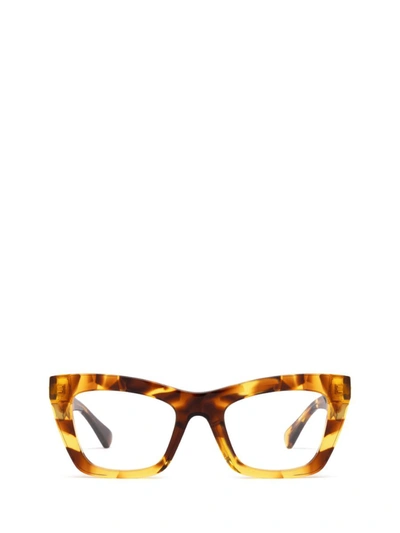 Shop Bottega Veneta Eyeglasses In Havana