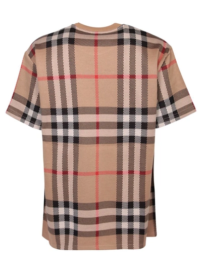 Shop Burberry T-shirts In Beige