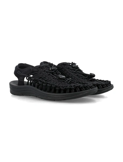Shop Keen Uneek Sandals In Black